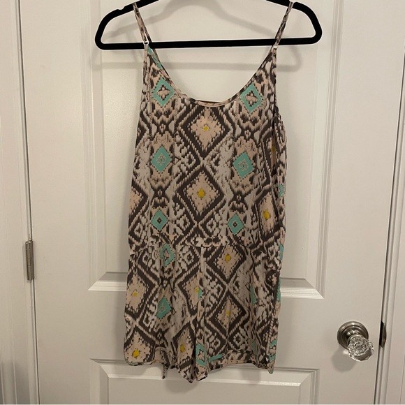 Rory Beca Silk Romper - Print - Size XS - Picture 3 of 4